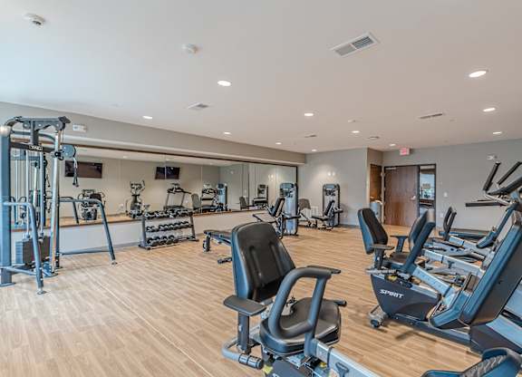 Fitness Center at Willow Place 55+ Apartments, McDonough, Georgia