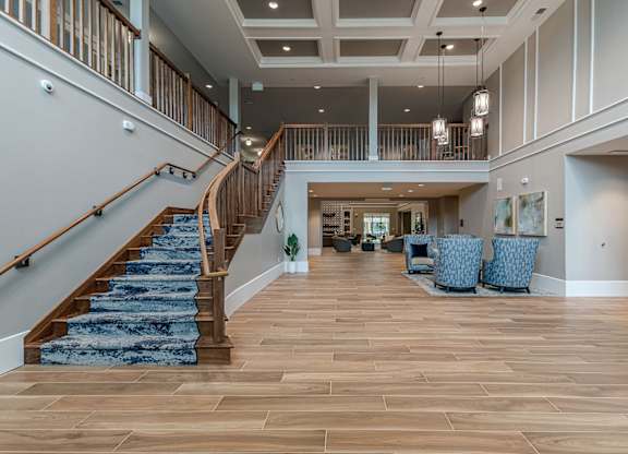 Lobby at Willow Place 55+ Apartments, Georgia, 30253