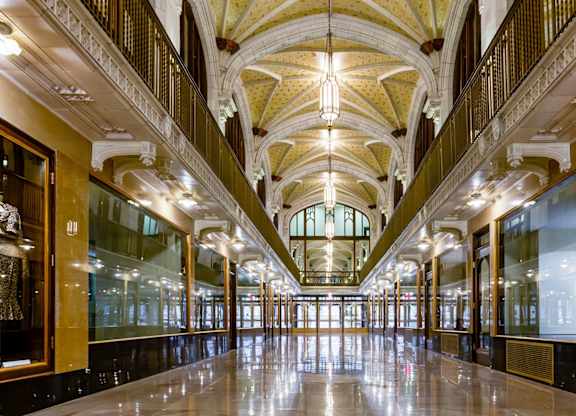 Historic Hallway at Arcade Apartments, St Louis, MO