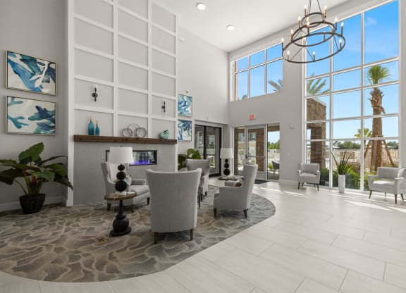 clubroom at Osprey Park 62+ Apartments, Kissimmee, FL, 34758