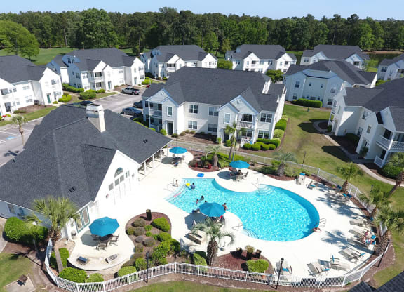 Aerial of  Apartments in Myrtle Beach SC