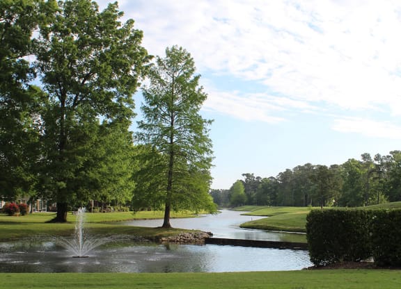 Pond at Flintlake Apartments in Myrtle Beach SC