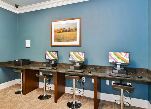 Business Center Amelia Station Apartments in Clayton NC