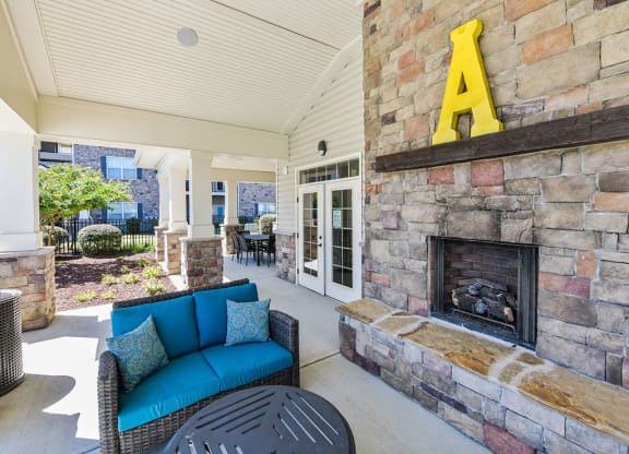 Poolside Amelia Station Apartments in Clayton NC