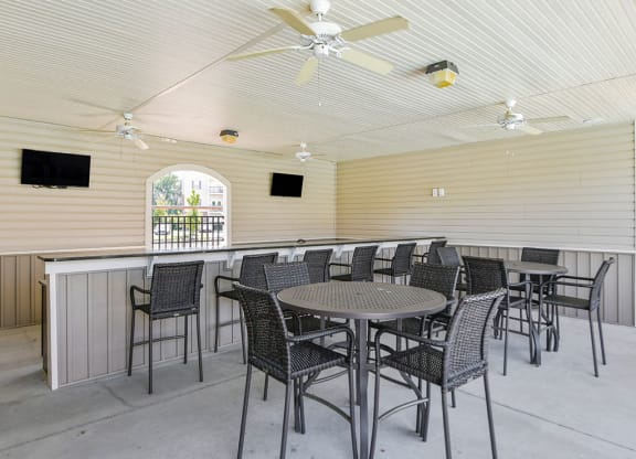Amelia Station Apartments in Clayton NC Pool Cabana