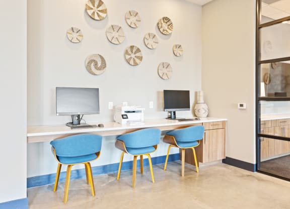 Business Center at Pier 33 Apartments at Pier 33 Apartments, Wilmington, NC