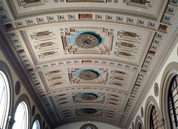 Deco at CNB ceiling in annex