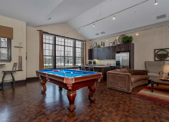 Billiards Table at Arlington Park, Hilliard, OH 43026