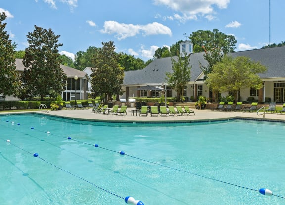 Pool at Avalon Apartments in Raleigh NC