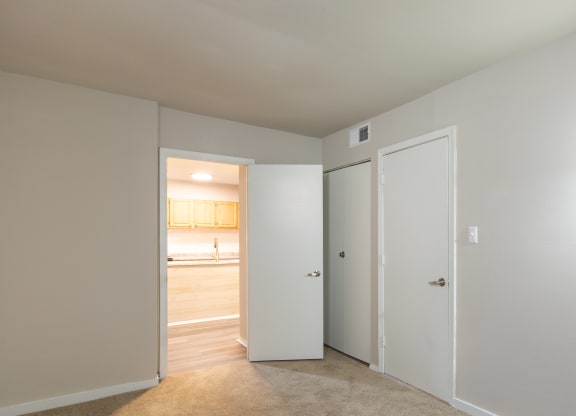 A second bedroom within a Stratford Hills Garden Unit