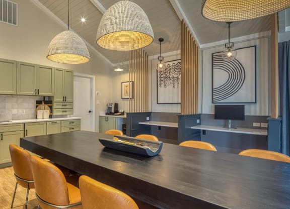 Clubhouse Kitchen at The Crest on Hampton Hollow, Silver Spring, Maryland
