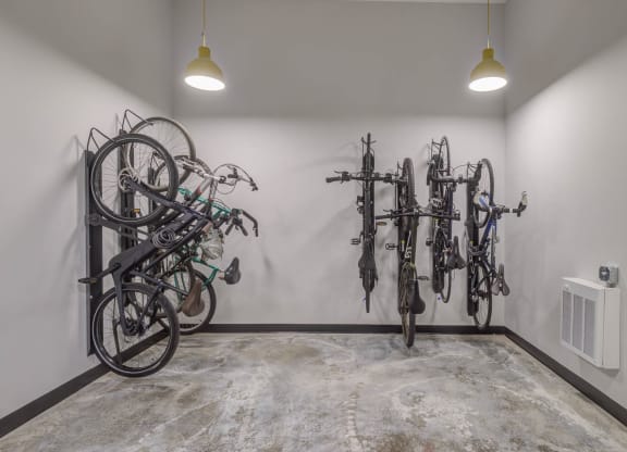 Bike Storage at The Walker, Cary, North Carolina