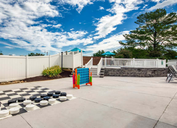 Pool Games at The Everett  Apartments in Roanoke, VA