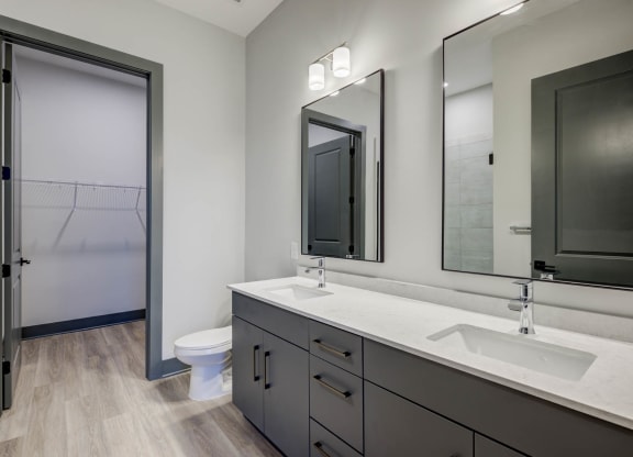 Bright Bathroom at The Walker, Cary, NC, 27511