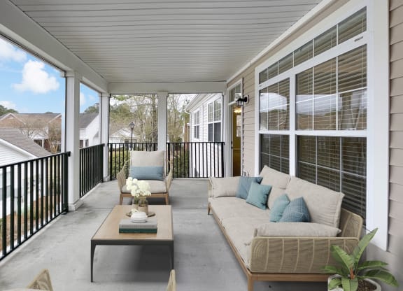 Balconyat Barclay Place Apartments, Wilmington, North Carolina