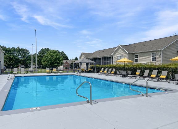 Pool at Crosstimbers Apartments in Morrisville NC