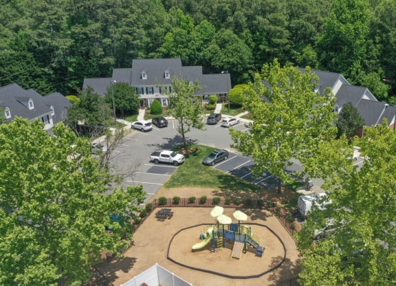 Fairgate Apartments Raleigh Aerial Grounds