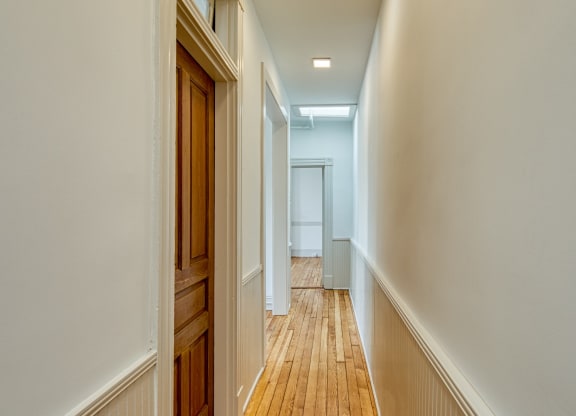 Hall at The Edgar at Linden Row Apartments 23219