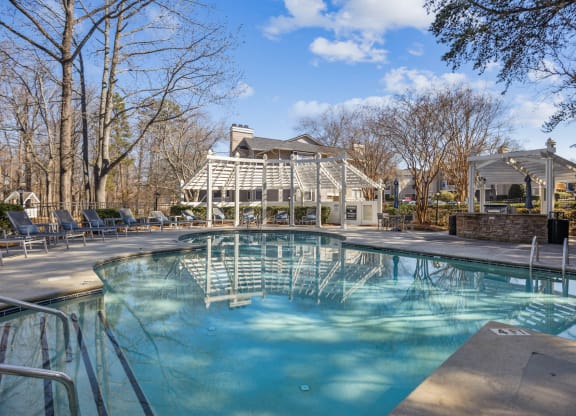 the swimming pool at the resort at governors residence