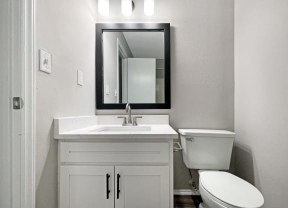 Harris Pond Apartments in Charlotte NC  Bathroom