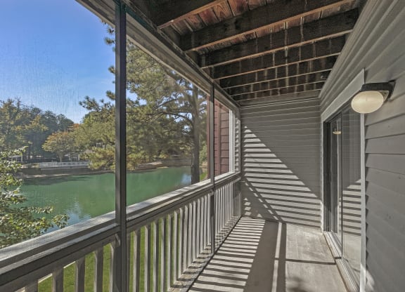 Harris Pond Apartments in Charlotte NC  Balcony