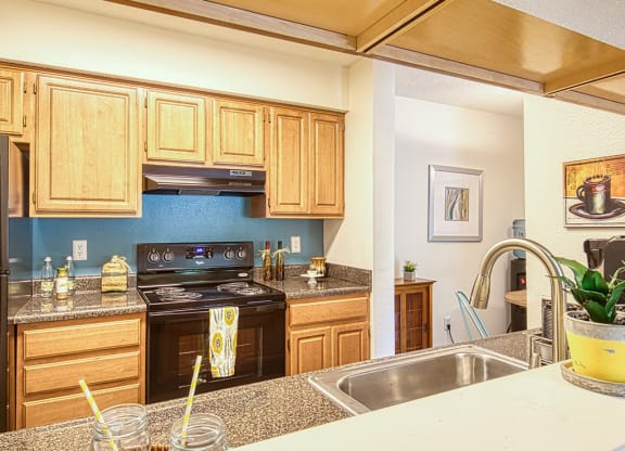 Lakeridge Square Apartments kitchen in Ashland VA