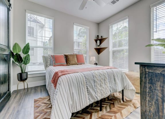 Bedroom apartments at The Delaneaux New Orleans LA
