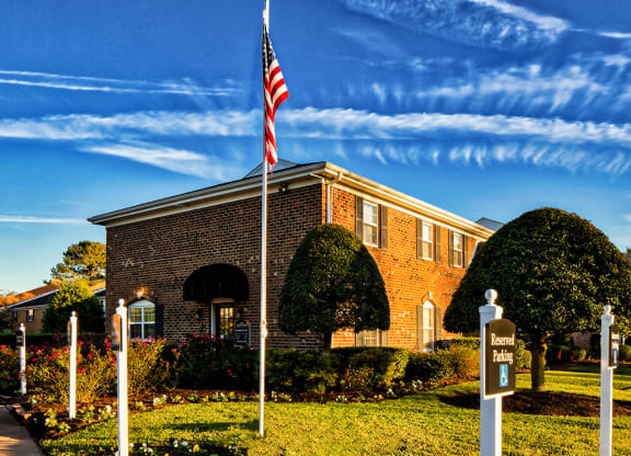 Old Donation Apartments Leasing Office Exterior