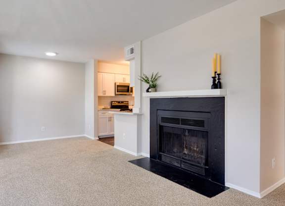 Contemporary Living Room at The Crest on Hampton Hollow, Silver Spring, 20904