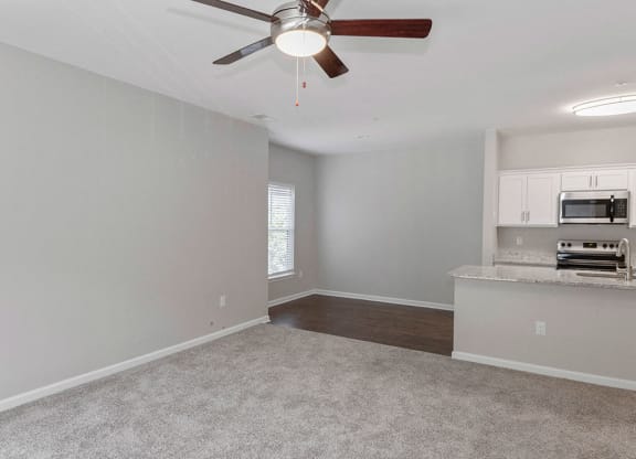 New Carpet and Flooring in Renovated Apartments