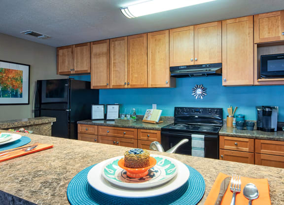 Model_Kitchen_Smiths_Landing_Apartments