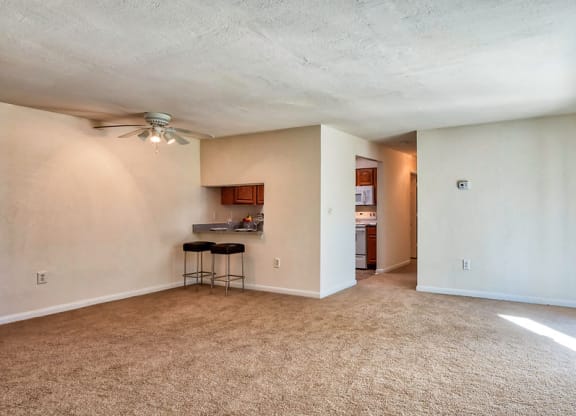 Living Area at Barrington Apartments