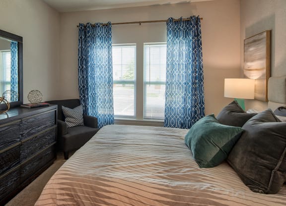 Bedroom at The Choices Luxury Apartments