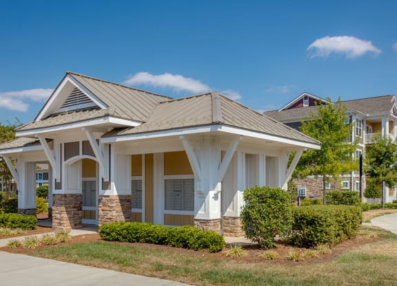 Mail center for apartments at Pavilion Village, Charlotte, NC, 28262