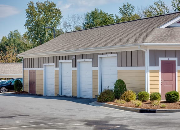 Garages at Pavilion Village in Charlotte NC at Pavilion Village, North Carolina, 28262