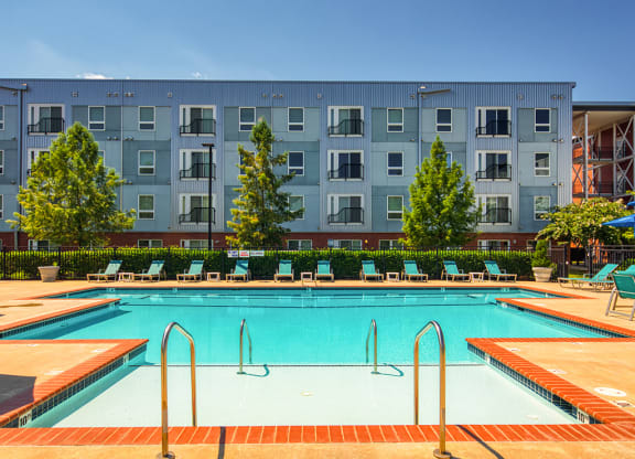 Pool at Liberty Apartments in Newport News Va