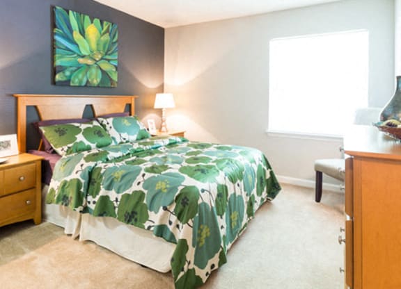 Laurens Way Apartments bedroom