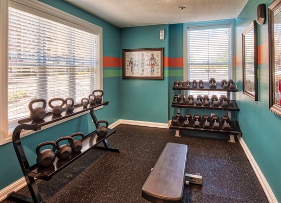 Gym at Smiths Landing Apartments