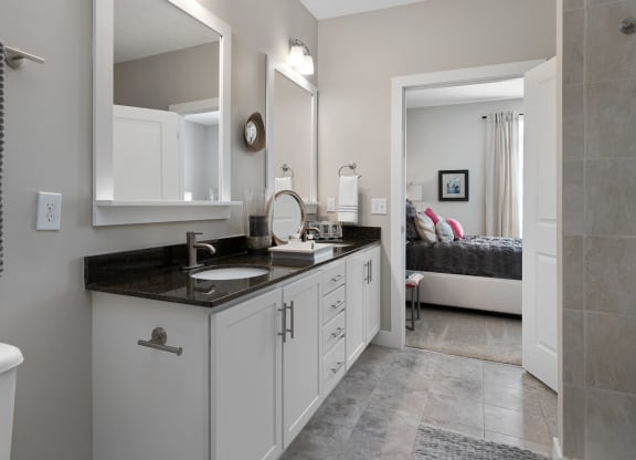 Bathroom at Strathmoor Apartments , Dublin, Ohio