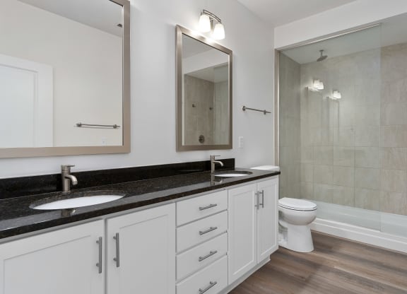 Bathroom at Strathmoor Apartments , Dublin, Ohio