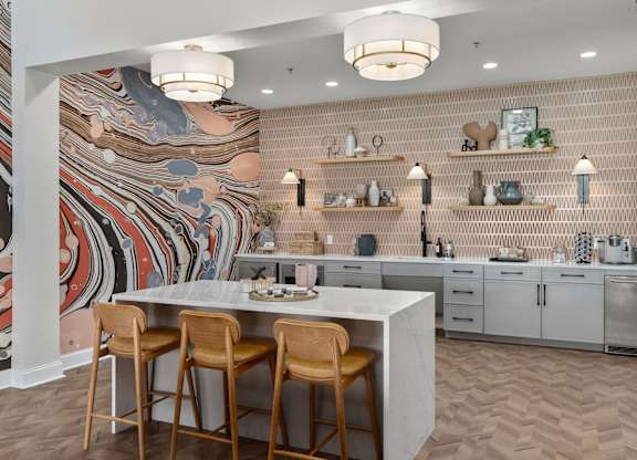 Clubroom Kitchen at The Orchard, Ohio