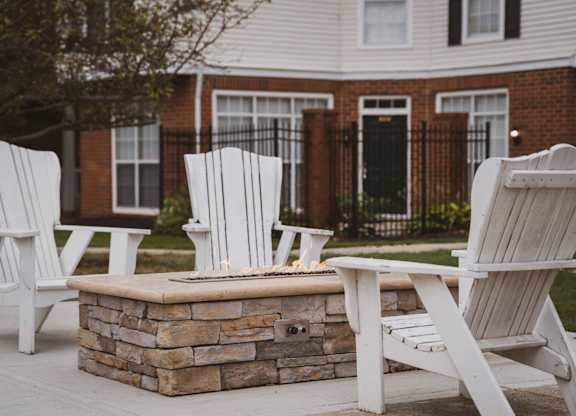 Outdoor Firepit Patio at The Orchard, Ohio, 43016
