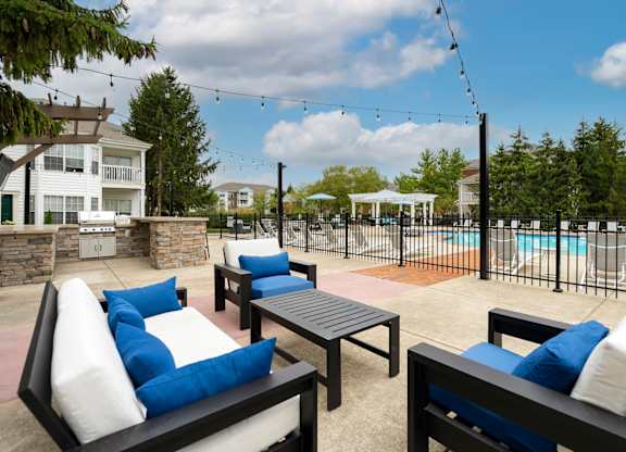 Outdoor Patio at The Orchard, Ohio