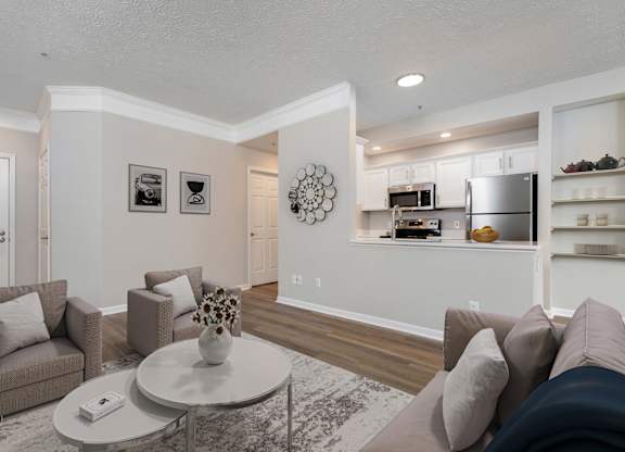 Living Area With Kitchen at The Orchard, Dublin, 43016