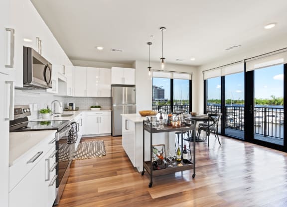 View at Pier 33 apartments in Wilmington NC at Pier 33 Apartments, Wilmington, 28401