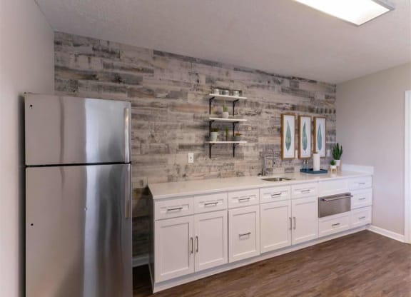 Kitchen  at Coastline Apartments in Virginia Beach