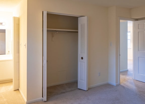 Closet at Old Donation Apartments