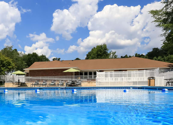 Pool at Woodland Creek Apartments