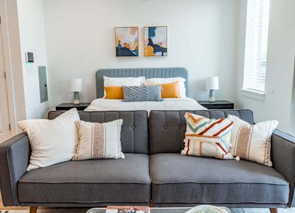 Bedroom Interiors at 400 Element, Provo, Utah