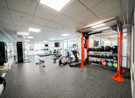 Spacious Gym at 400 Element, Provo